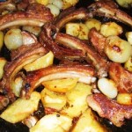 Costillas de cerdo al horno